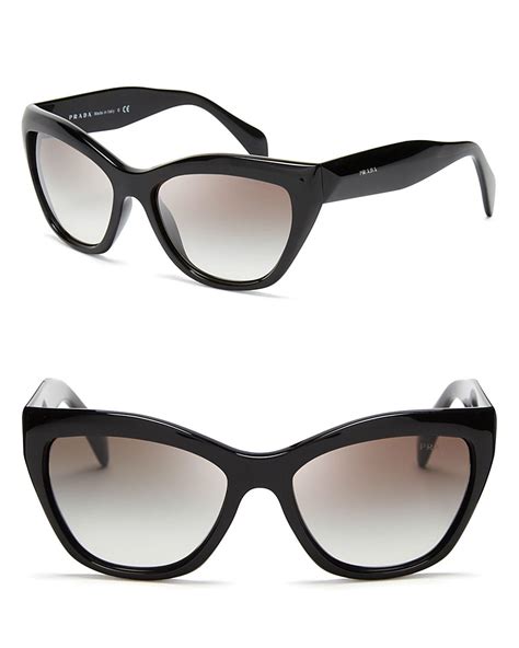 prada polarized glasses|prada 56mm cat eye sunglasses.